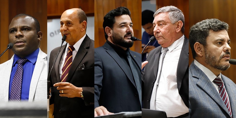 Vereadores presos por suspeita de corrupção em Mogi das Cruzes — Foto: Rodrigo Niemeyer/Câmara de Mogi