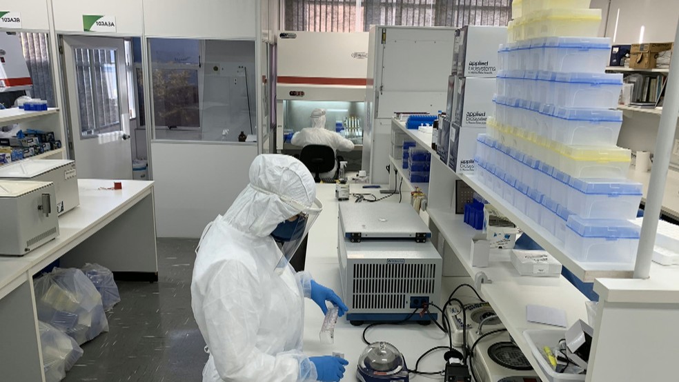 Pesquisa é feita por equipe da Universidade Feevale, em Novo Hamburgo. — Foto: Reprodução/RBS TV