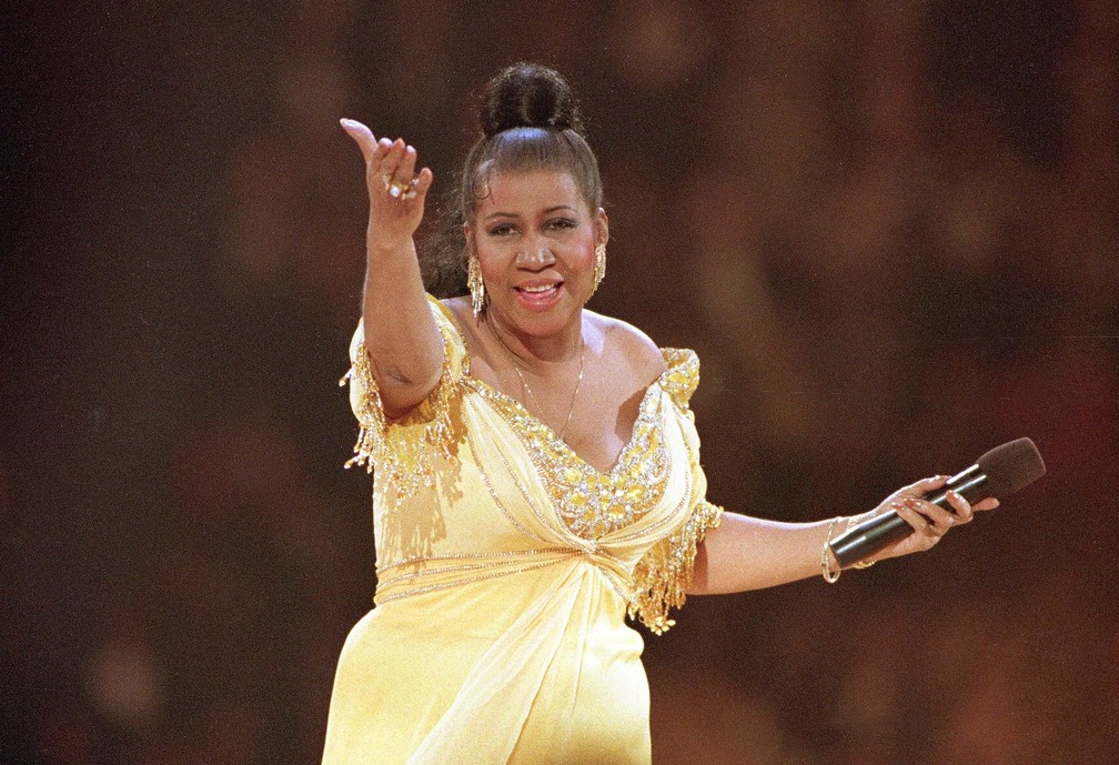 Aretha Franklin (Foto: Amy Sancetta/AP/Arquivo)