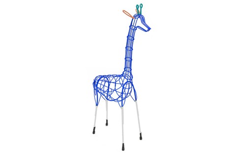 Girafinha feita de arame