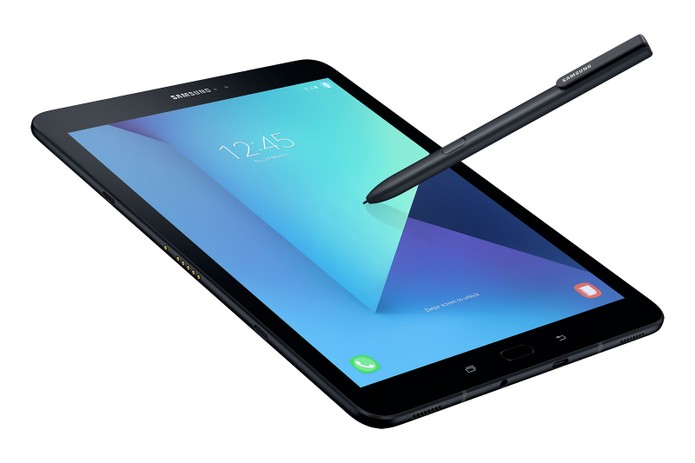 Galaxy Tab S3 foi aprimorado para uso com vídeos e jogos. (Foto: Reprodução/Samsung)
