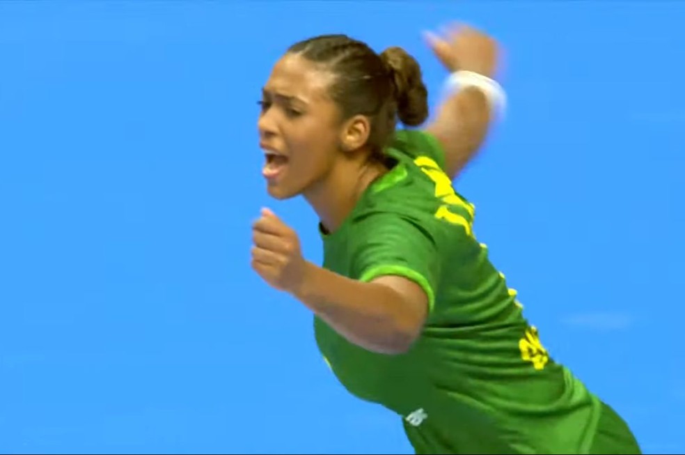 Brasil estreia com vit&oacute;ria no Mundial de handebol &mdash; Foto: Reprodu&ccedil;&atilde;o