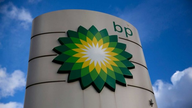 Logo da companhia petrolífera British Petroleum (BP)  (Foto: Getty Images)