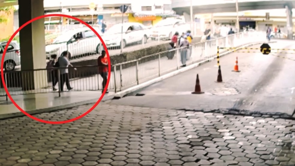 Mulher desaparece após ser abordada de forma suspeita por homem na Rodoviária de BH — Foto: Polícia Civil/Divulgação