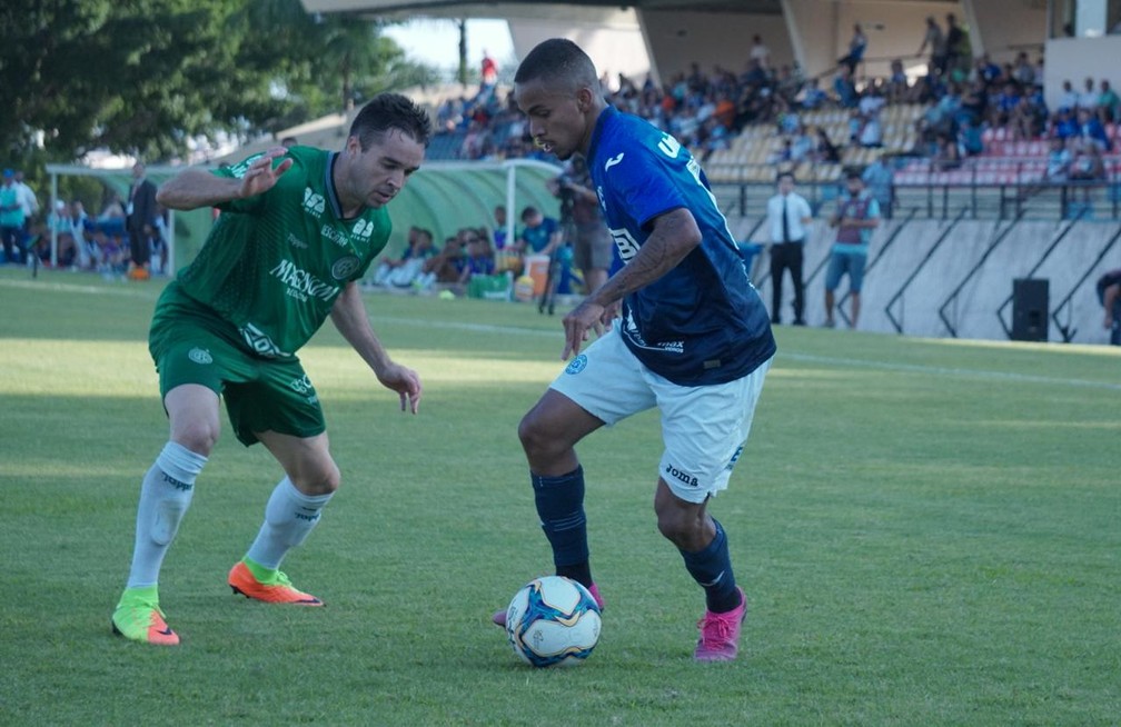 Paulinho Boia em jogo pelo São Bento — Foto: Neto Bonvino/Bento TV