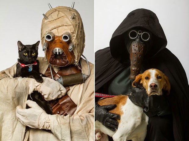 Instituição de caridade promove adoção de animais com personagens de Star  Wars
