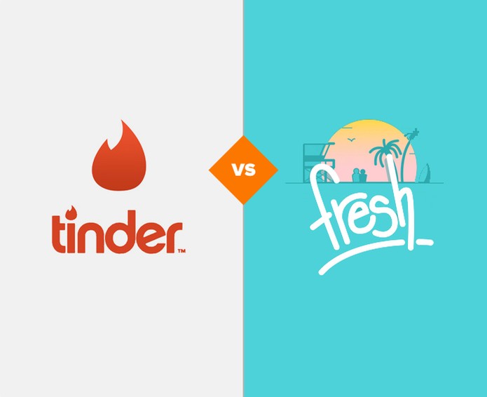 Veja qual o melhor app de paquera: Tinder ou Fresh? (Foto: Arte/TechTudo)