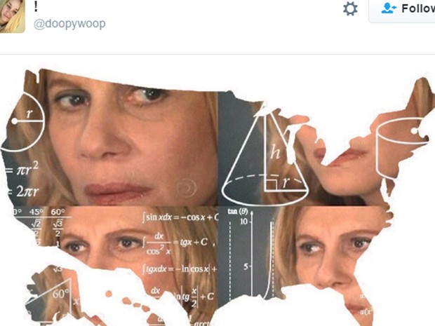 Em um momento glorioso da série 'gringos imitam', o meme da Nazaré fez uma nova aparição na internet norte-americana (Foto: Reprodução) Em um momento glorioso da série 'gringos imitam', o meme da Nazaré fez uma nova aparição na internet norte-americana (Foto: Reprodução)