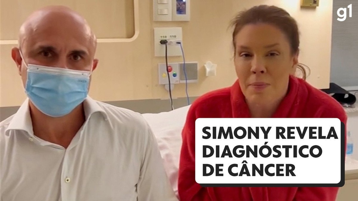 Simony revela diagnóstico de câncer no intestino: 'Estou muito confiante'
