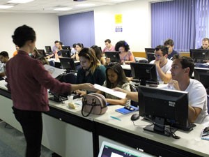 São aproximadamente 20 cursos alunos por turma (Foto: Divulgação/Gawa)