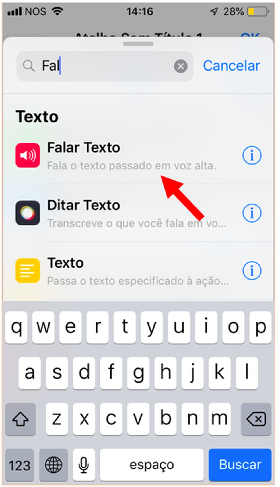 O texto traduzido também pode ser reproduzido por meio de áudio — Foto: Reprodução/Isabella Rocha  