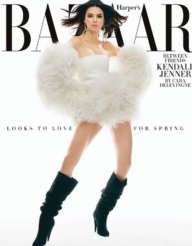 Kendall Jenner (Foto: Harpers Bazaar/Reprodução)