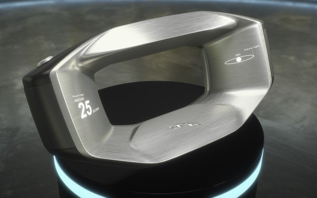 Volante Sayer possui inteligência artificial e é ativado por voz (Foto: Divulgação)