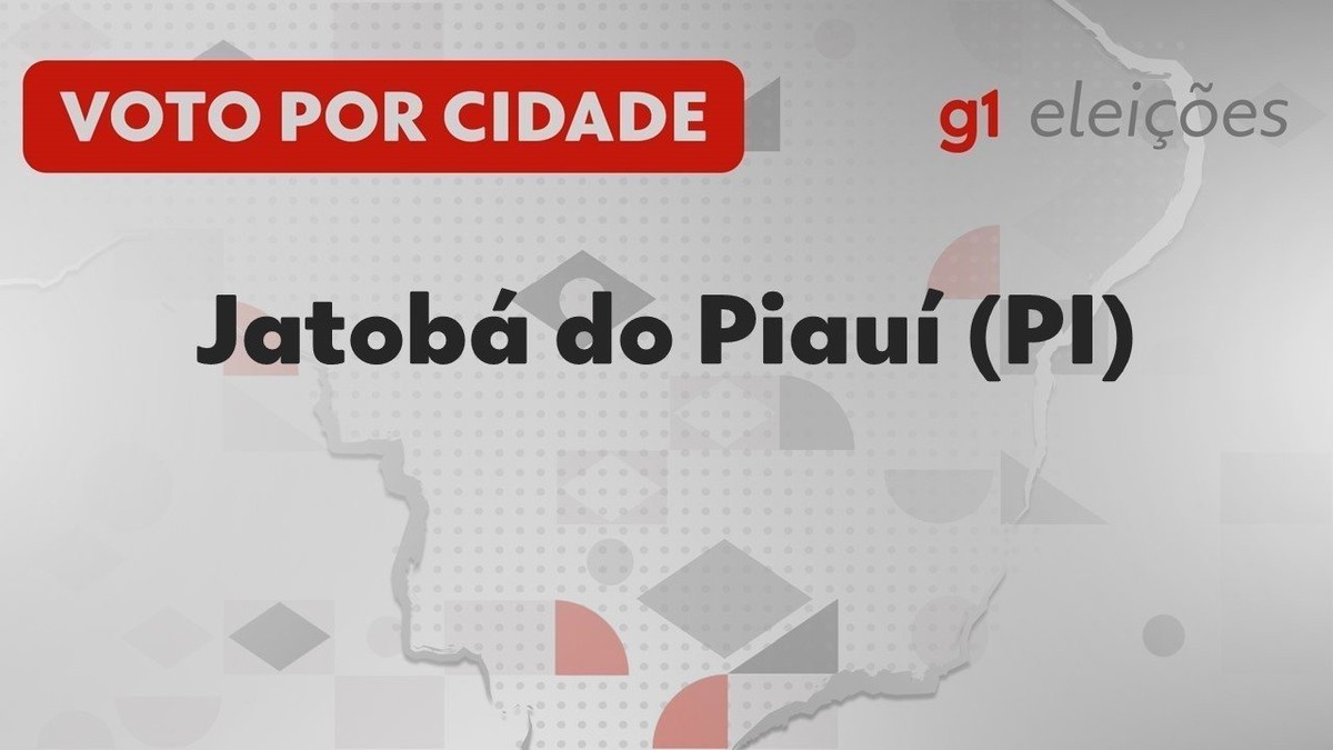 Eleições Em Jatobá Do Piauí Pi Veja Como Foi A Votação No 1º Turno Piauí G1 