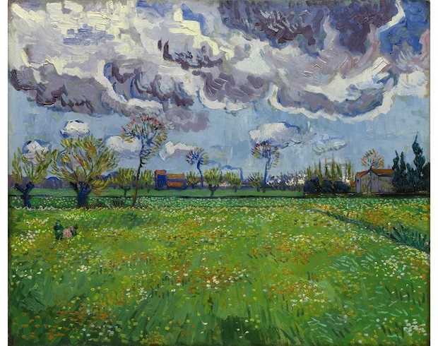 Paisagem sob Céu Tempestuoso (1889) (Foto: Domínio Público / WikimediaCommons / CreativeCommons)