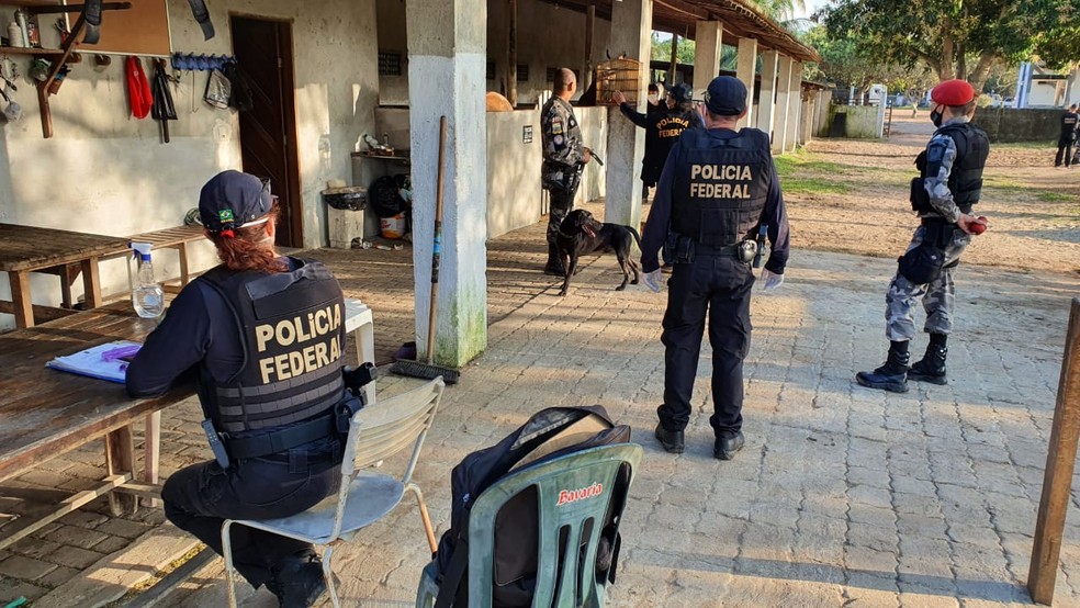 Polícia Federal cumpriu mandados de busca e apreensão no RN — Foto: Polícia Federal/Divulgação