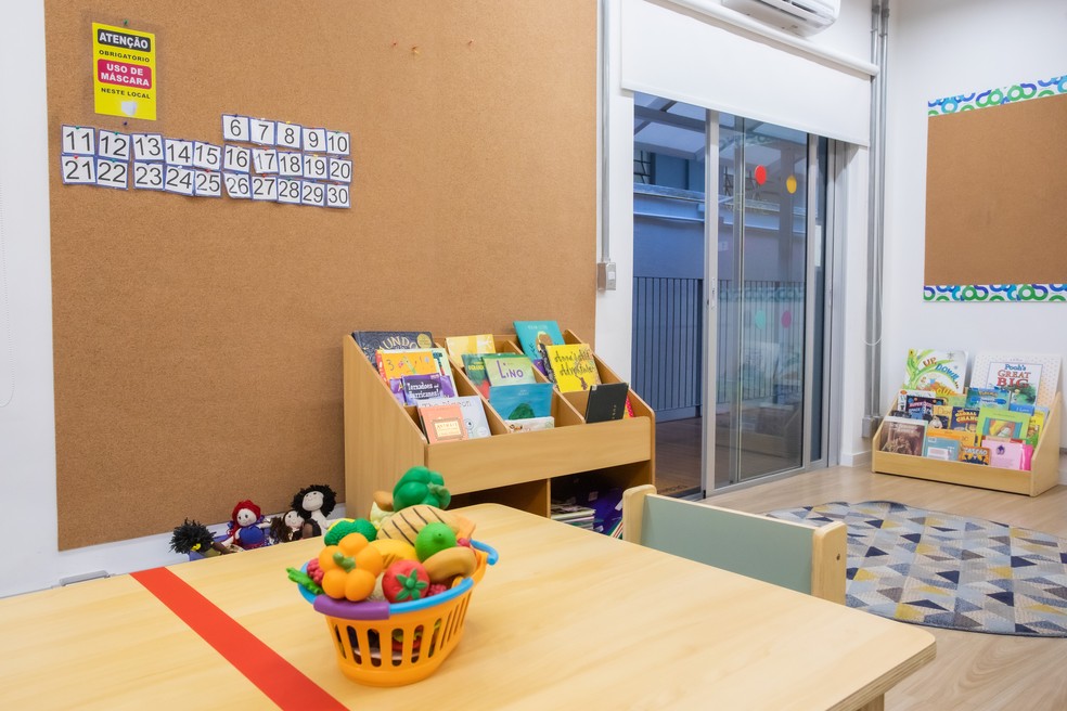 Escola na zona Oeste de São Paulo — Foto: Celso Tavares/G1