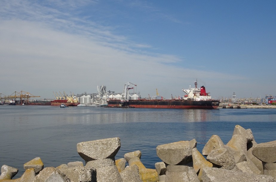 Os portos ucranianos do Mar Negro foram bloqueados após a invasão da Rússia no ano passado
