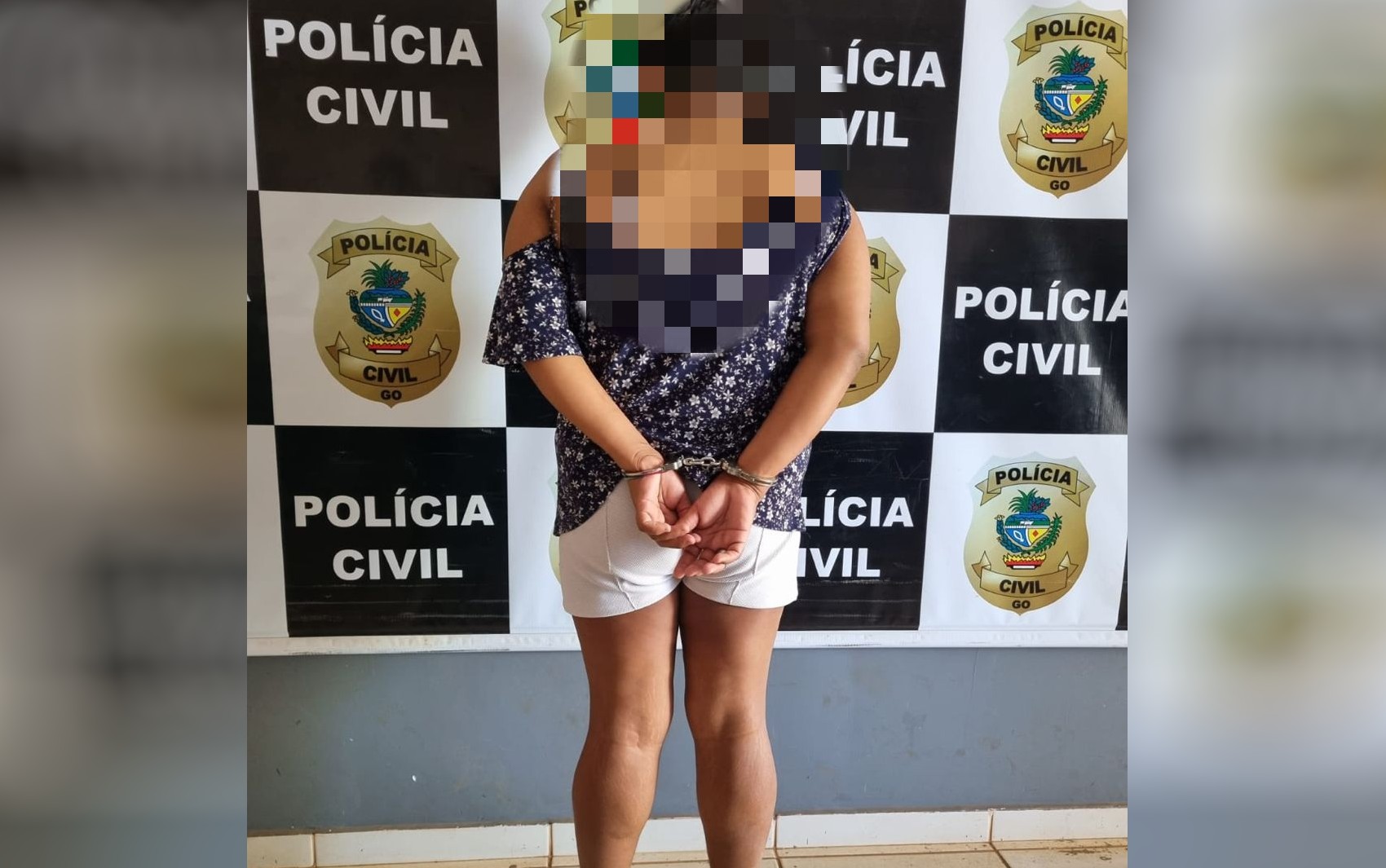 Mulher vai à delegacia denunciar golpe e acaba presa por enviar fotos íntimas da filha de 8 anos para golpista, diz polícia