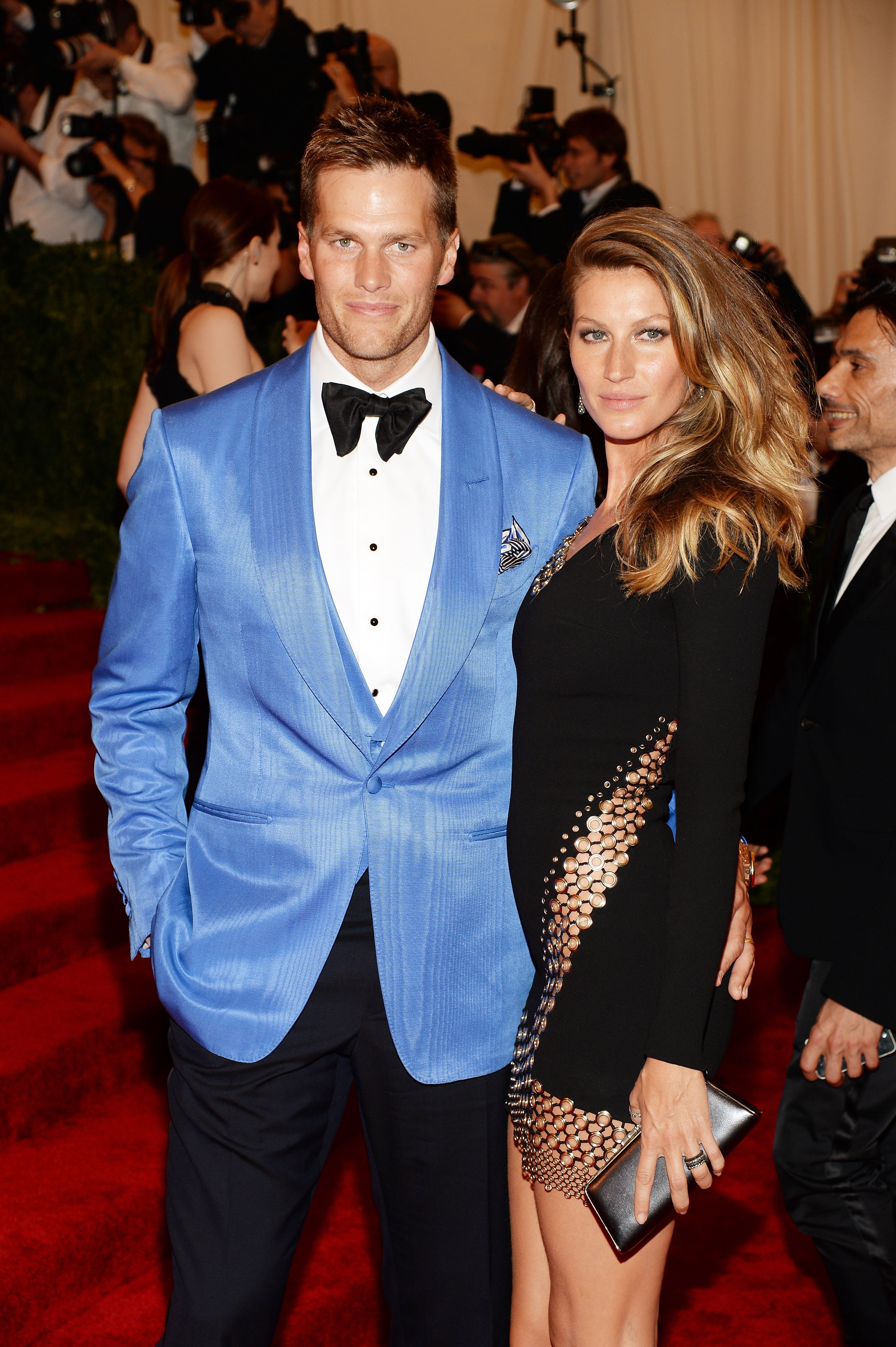 Tom Brady e a esposa, Gisele Bündchen (Foto: Getty Images)