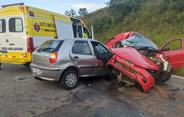 Grave acidente deixa 6 mortos na BR-040, em Alfredo Vasconcelos
