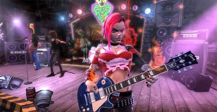 Judy Nails em Guitar Hero 3 (Foto: Divulgação/Activision)