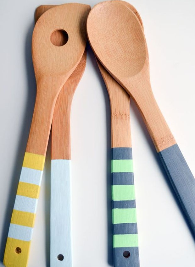 Crie estampas e customize os seus utensílios de cozinha (Foto: Pinterest/ Reprodução)