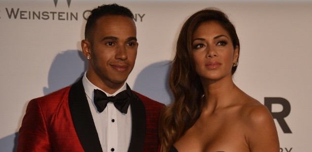 Lewis Hamilton e a ex Nicole Scherzinger  (Foto: Reprodução)