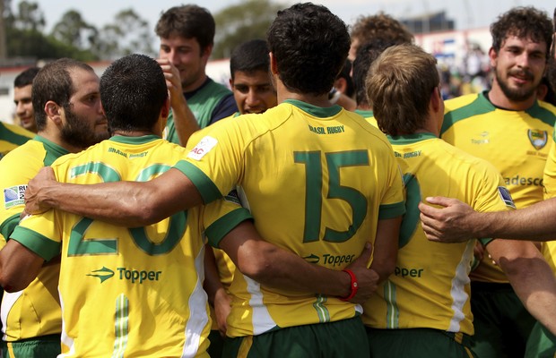 Seleção Brasileira masculina de Rúgbi (Foto: Ricardo Bufolin/STR)