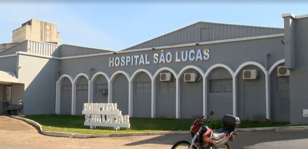 Hospital São Lucas em Patos de Minas antes do fechamento em 2021 — Foto: Emílio Braga/ TV Integração