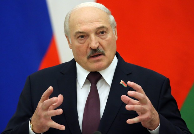 alexander lukashenko, presidente da Belarus (Foto: Getty Images )