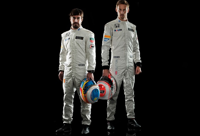 jenson button fernando alonso mclaren formula 1 carro novo (Foto: Site Oficial McLaren)