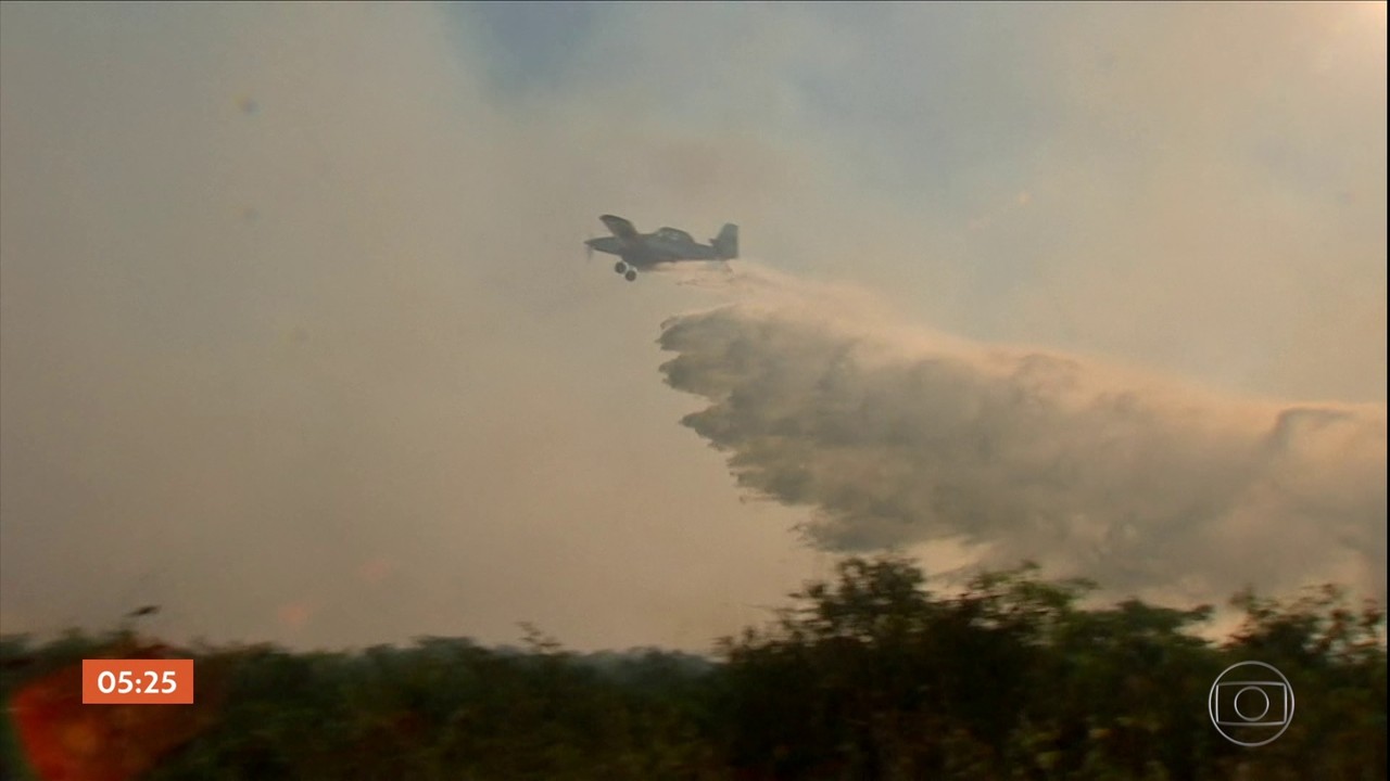 Bombeiros da Força Nacional devem ser enviados ao MT nesta quarta para combater incêndios