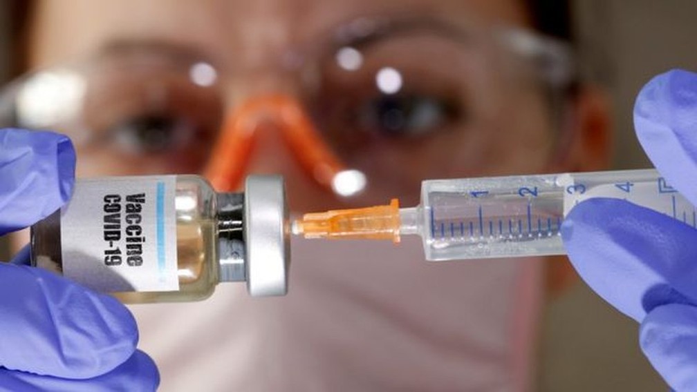 Vacina contra a Covid-19. — Foto: Reuters via BBC