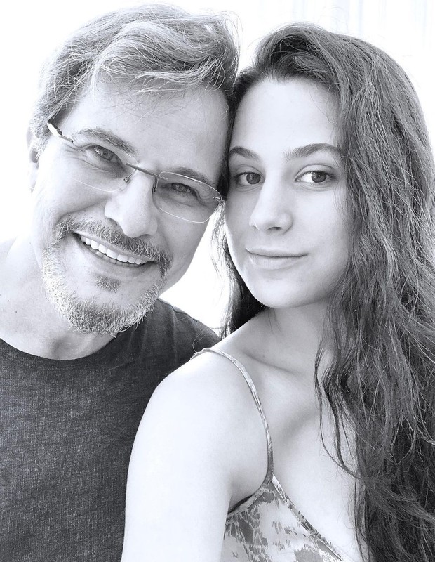 Edson Celulari e a filha, Sophia (Foto: Reprodução/Instagram)