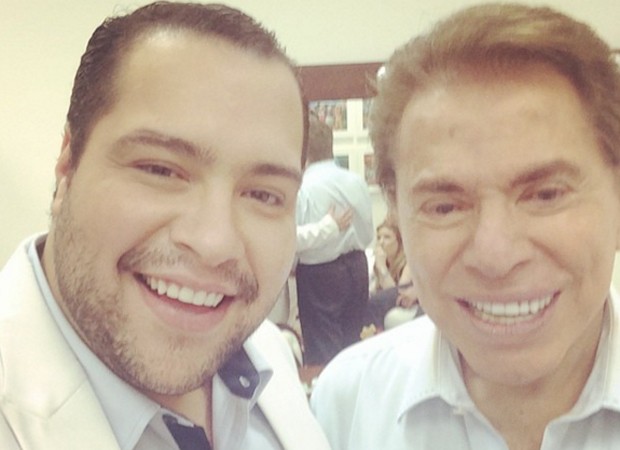 Tiago Abravanel e Silvio Santos (Foto: Reprodução/Instagram)