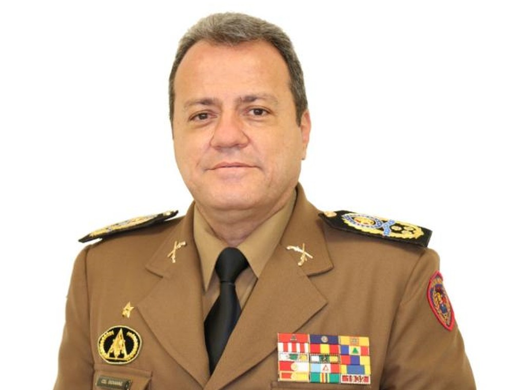 O policial militar Giovanne Gomes da Silva, novo diretor da Funasa — Foto: Reprodução