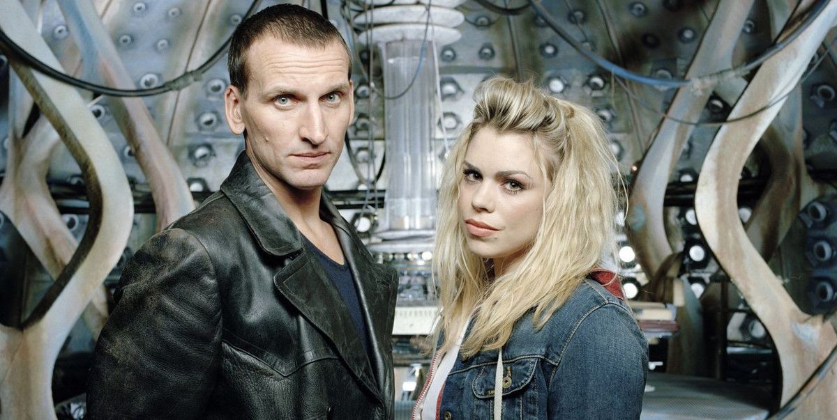 Christopher Eccleston e Billie Piper na série Doctor Who (Foto: divulgação)