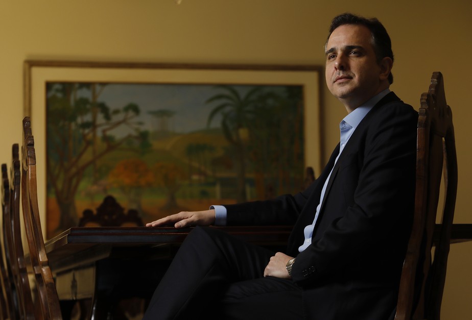 O presidente do Senado, Rodrigo Pacheco (PSD-MG)