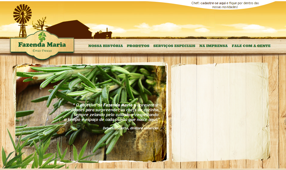 agricultura-e-commerce-horta-erva-online (Foto: Reprodução / Fazenda Maria)