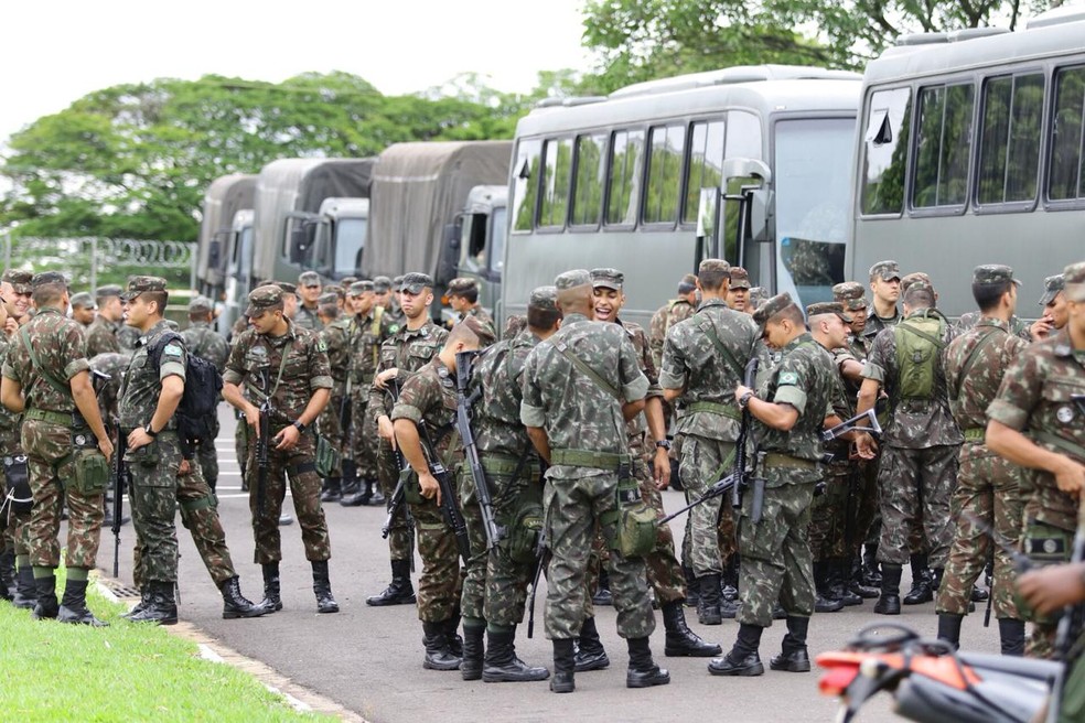 Presidente eleito garante que intervenção federal terá fim, mas diz que pretende manter Forças de Segurança no RJ por meio da Garantia da Lei e da Ordem (GLO) — Foto: J. Serafim / Divulgação 