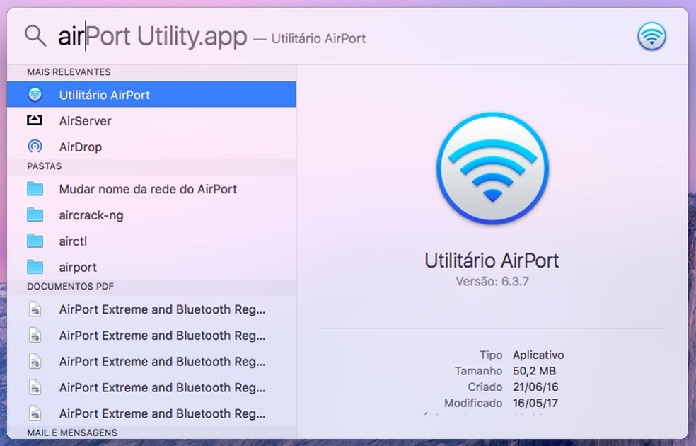 Aplicativo Para Descobrir Senhas Wifi Pelo Celular 2017 Airport Como Descobrir A Senha Do Wi Fi Computadores Techtudo