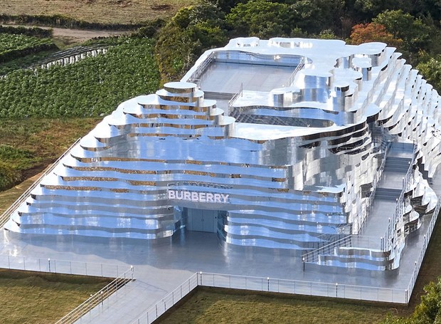 Edifício-arte da Burberry na Ilha de Jeju, Coreia do Sul   (Foto: Divulgação / Burberry)