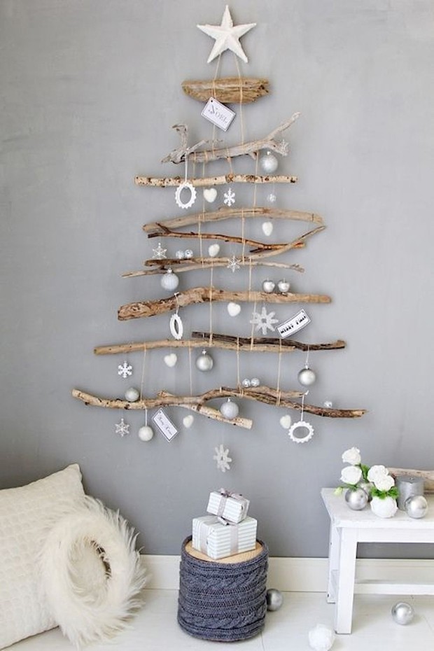 Árvore de Natal de parede: 15 modelos super criativos - Casa Vogue |  Ambientes