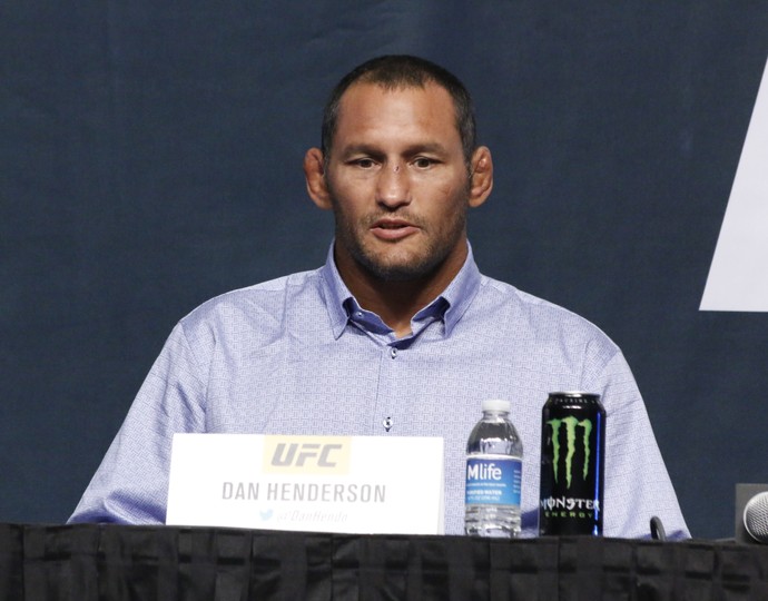 Dan Henderson Coletiva Go Big UFC (Foto: Evelyn Rodrigues)