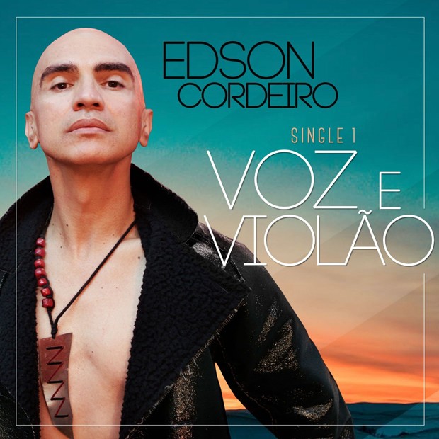 Capa de Voz e Violão, primeiro single do disco Bem na Foto (Foto: Divulgação)