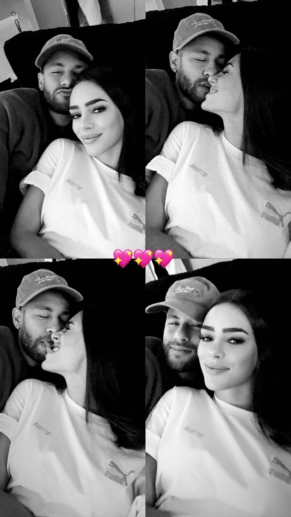 Bruna Biancardi e Neymar &mdash; Foto: Reprodu&ccedil;&atilde;o