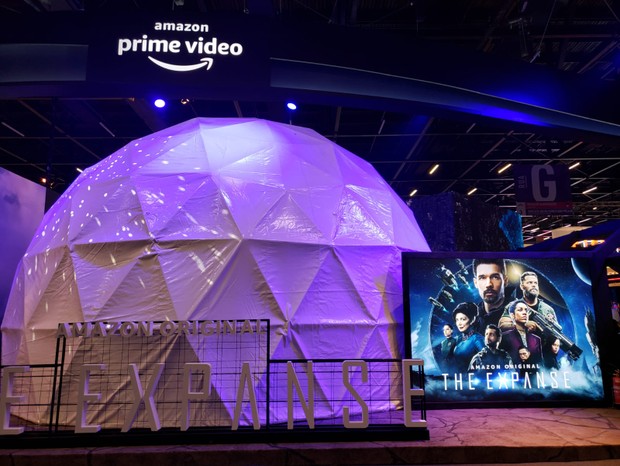 Amazon Prime Video na CCXP 2019 (Foto: Rafael Cusato/Quem)
