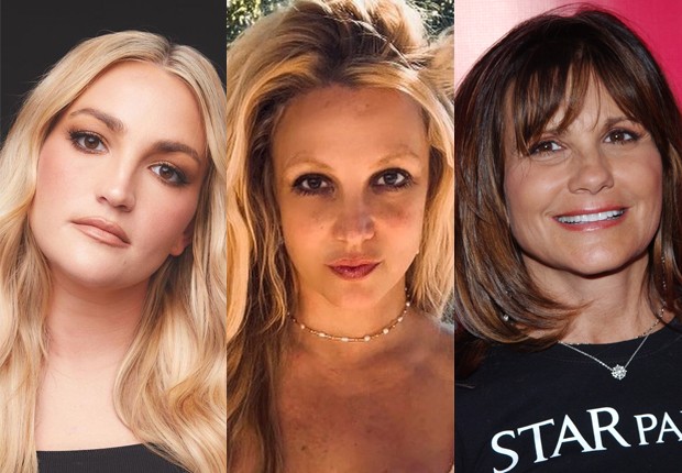 Jamie Lynn Spears, Britney Spears e Lynne Spears (Foto: Reprodução/Instagram e Getty Images)