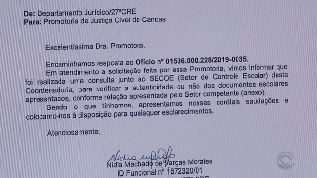 Assessores parlamentares são suspeitos de usar diploma falso para obter cargos em Canoas
